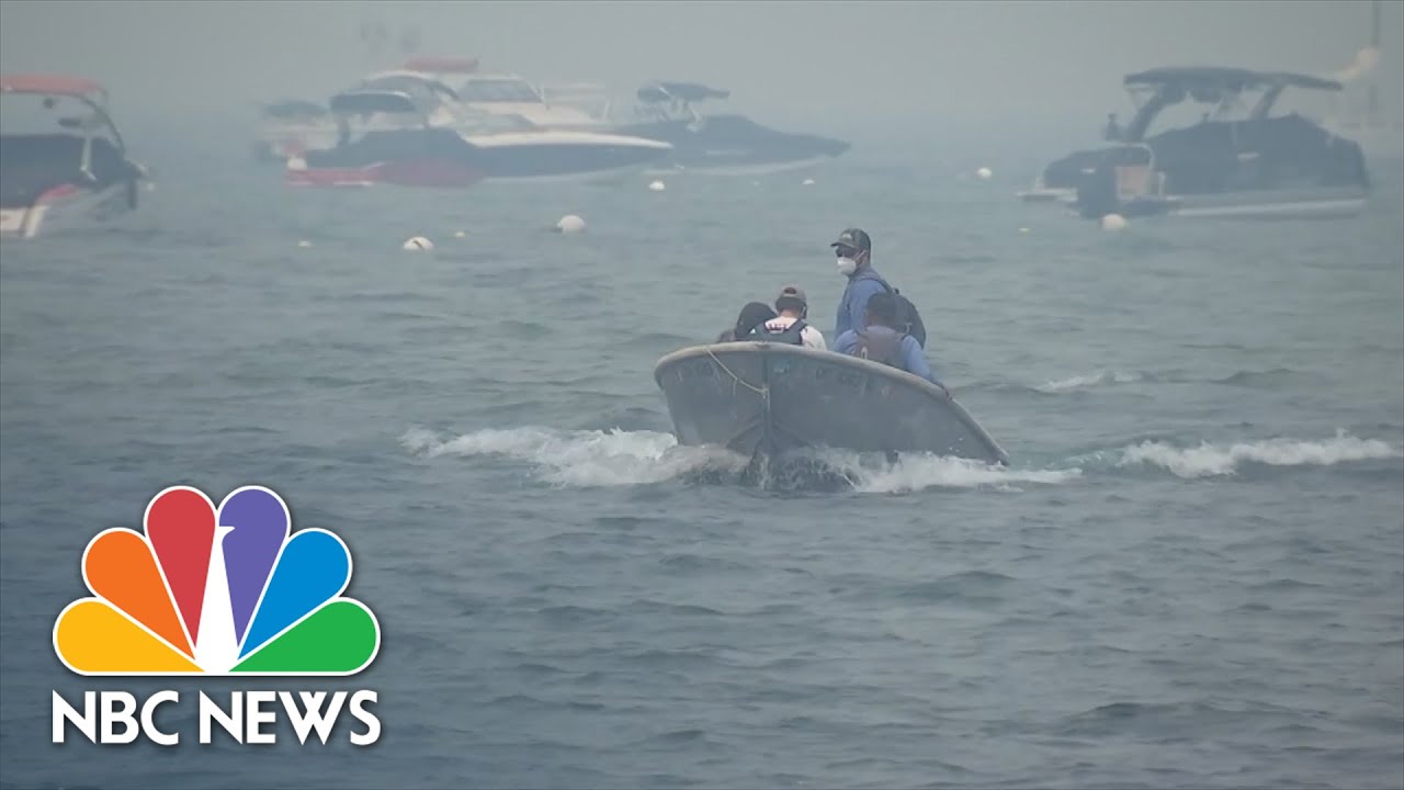Tourism Drops As Lake Tahoe Smothered By Wildfire Smoke