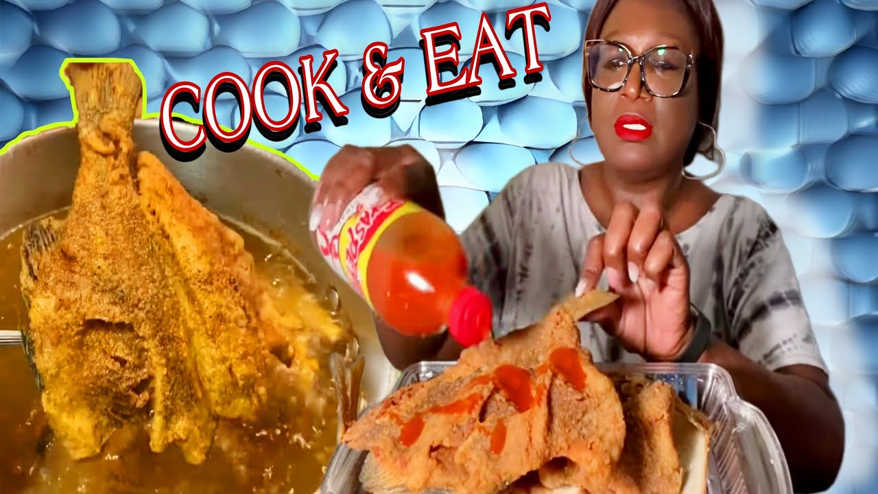 COOK AND EAT WITH ME‼️| CRISPY FRIED BONE FISH | HOW TO FRY FISH | 먹방
