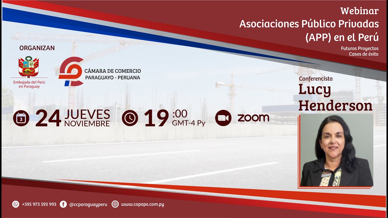 CAPAPE Webinar: Asociaciones Público-Privadas en Perú.