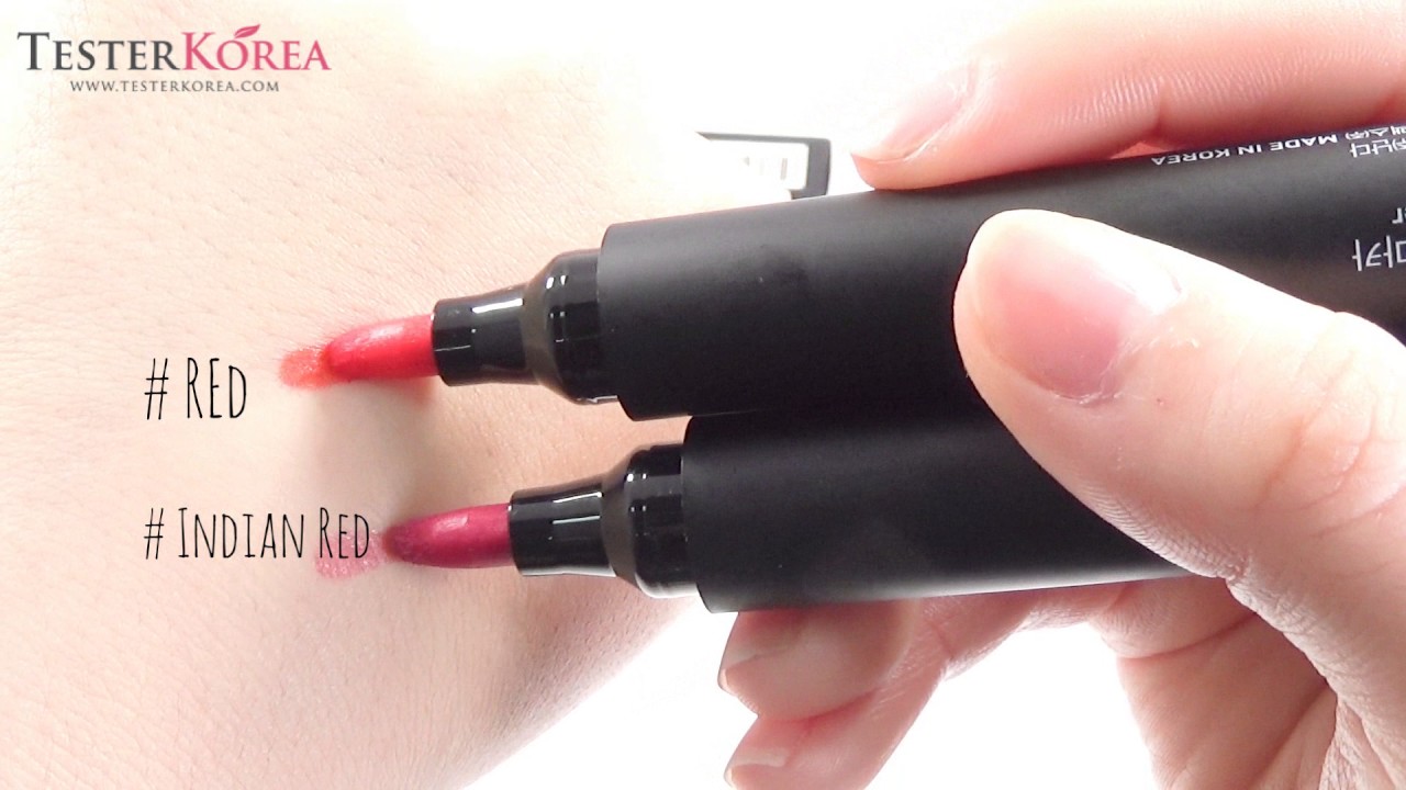 [TESTERKOREA] STYLENANDA 3CE LIP MARKER #Red #Indian Red