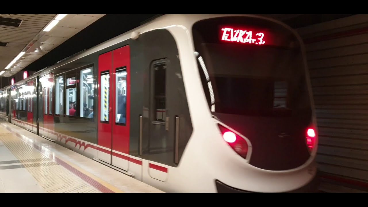 Road trip Izmir Metro, izmir Subway  , ubahn Türkei 12/2019 #youtube #minecraft #bitcoin #dream