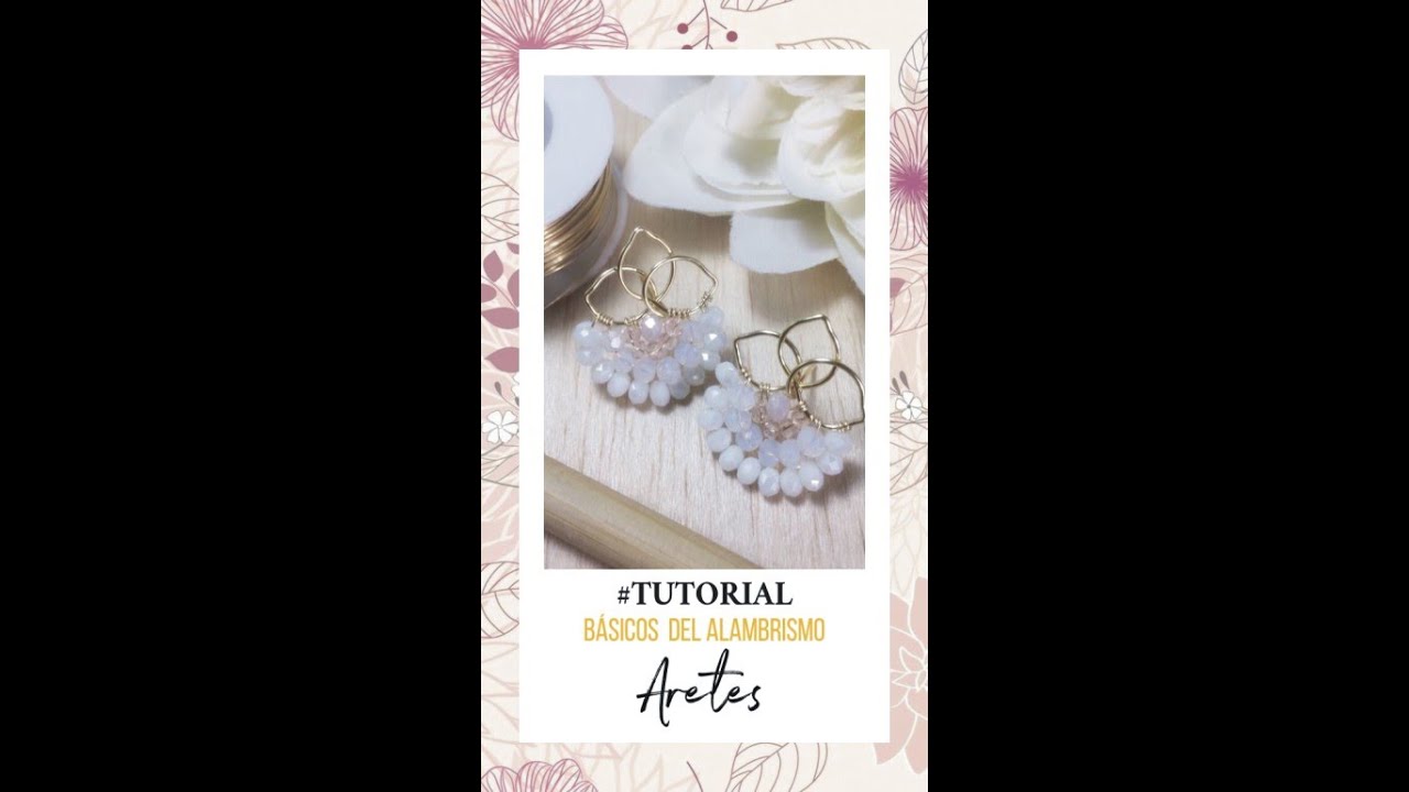 BÁSICOS DEL ALAMBRISMO #tutorial ARETES ABANICO