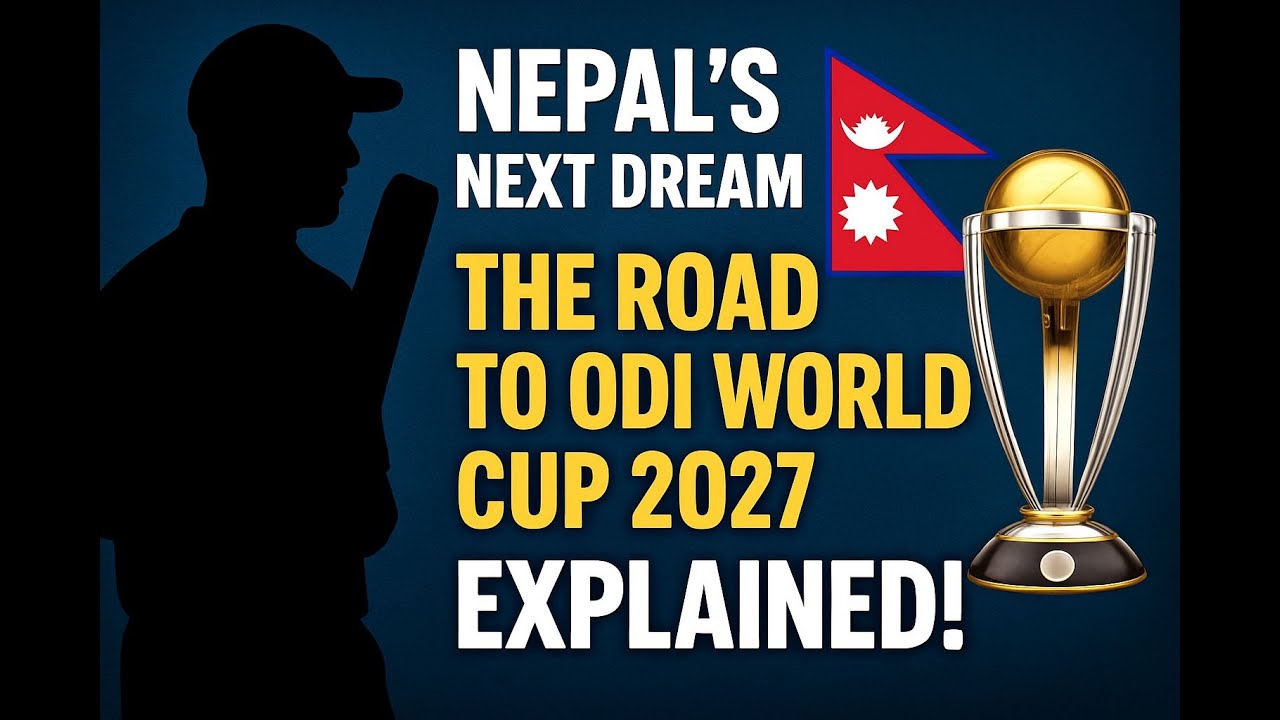 Nepal’s Road to ODI World Cup 2027 Explained | ICC League 2 Full Format & Qualification Path