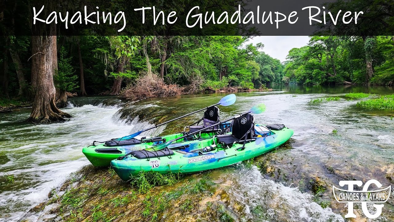 Kayaking The Guadalupe River At Spring Branch Texas