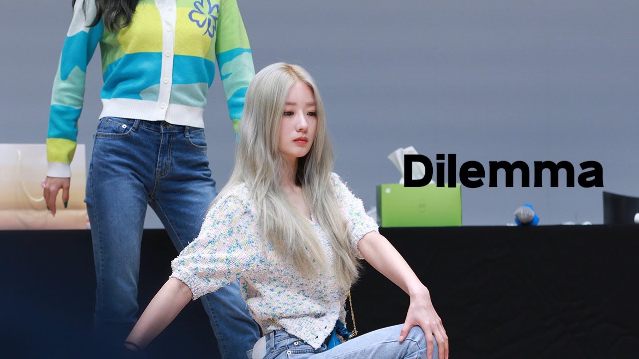 [4K] 220219 뮤직코리아 팬싸인회 #에이핑크 #윤보미 Dilemma 직캠