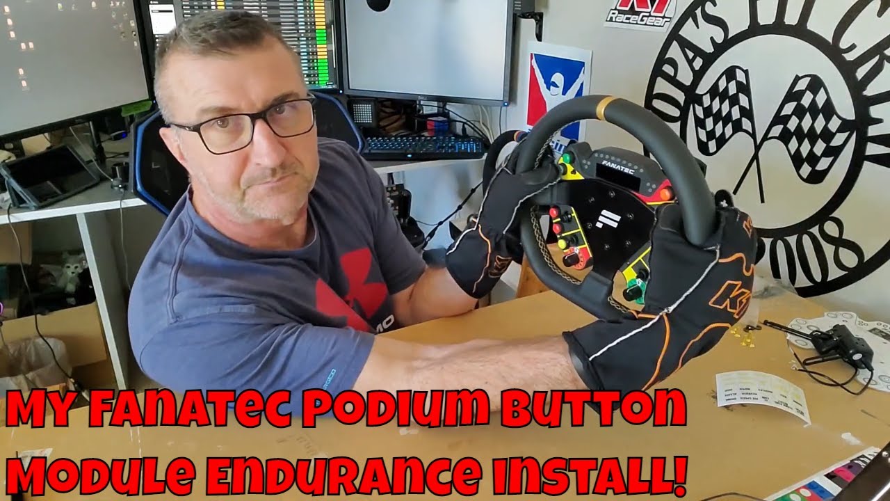 Fanatec Podium Button Module Endurance Install