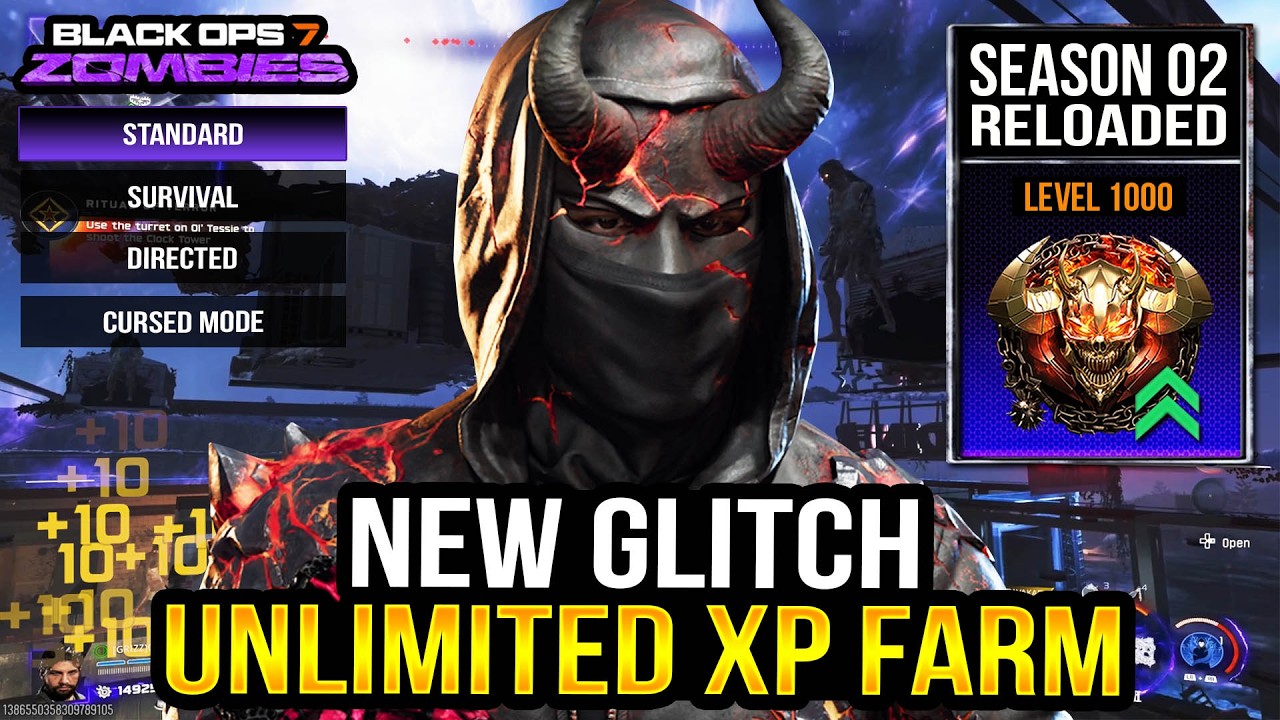 BO7 Zombies ★ NEW Ashes of the Damned Glitch! Solo Unlimited XP Glitch!