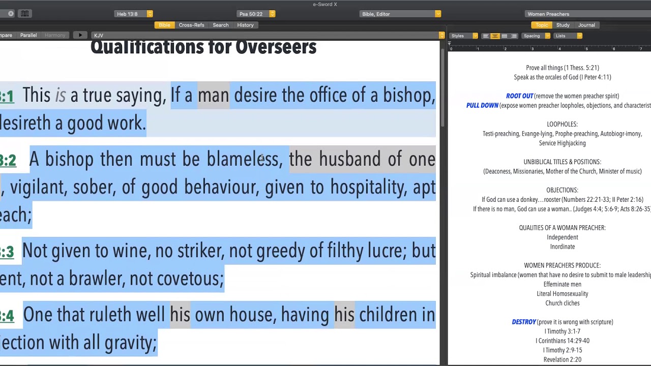 Are Women Preachers Biblical?