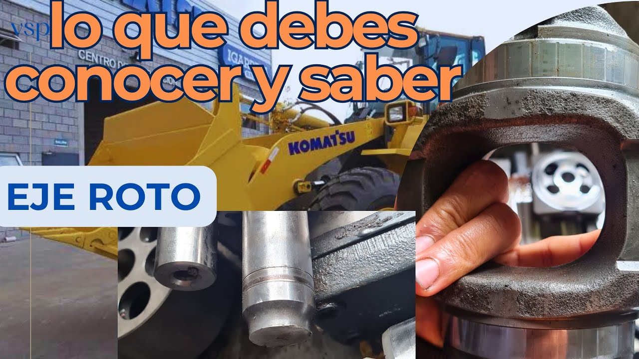 Falla en cargador frontal komatsu, diagnostico, evaluacion de componentes (WA320-5)
