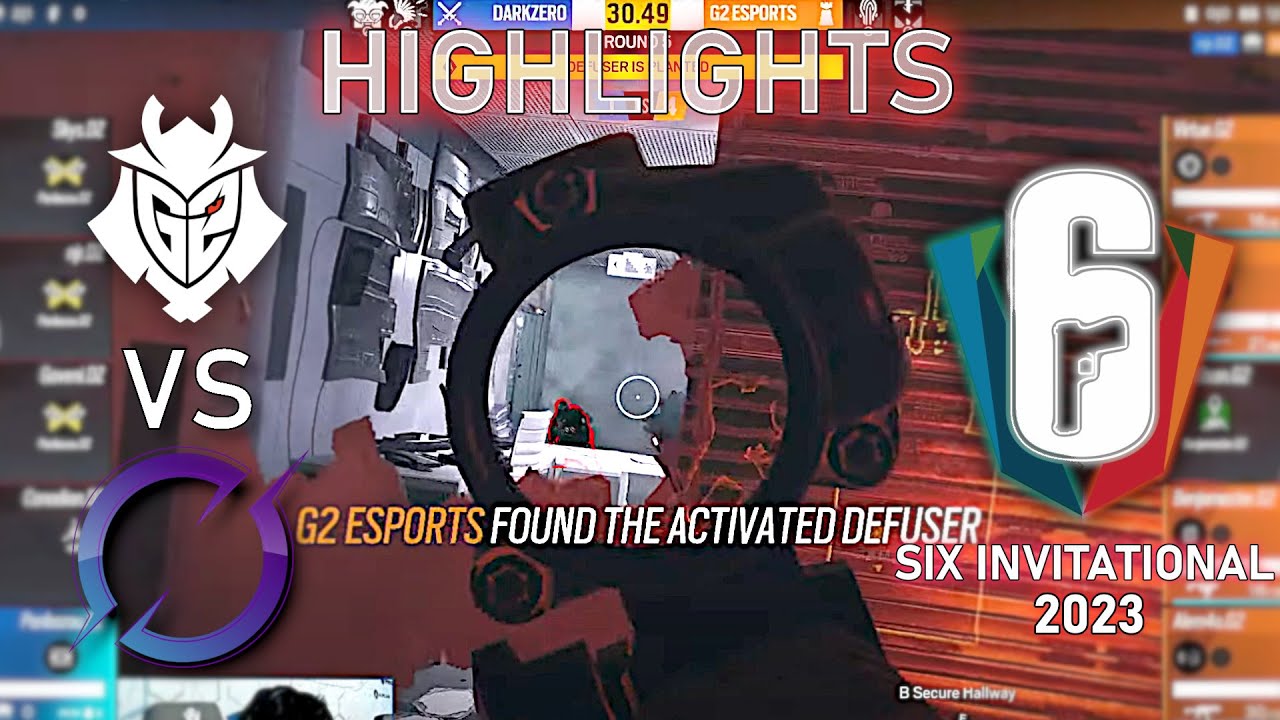LOSER IS OUT! G2 vs DarkZero - HIGHLIGHTS - Lower Bracket - Six Invitational 2023 - R6 Esport