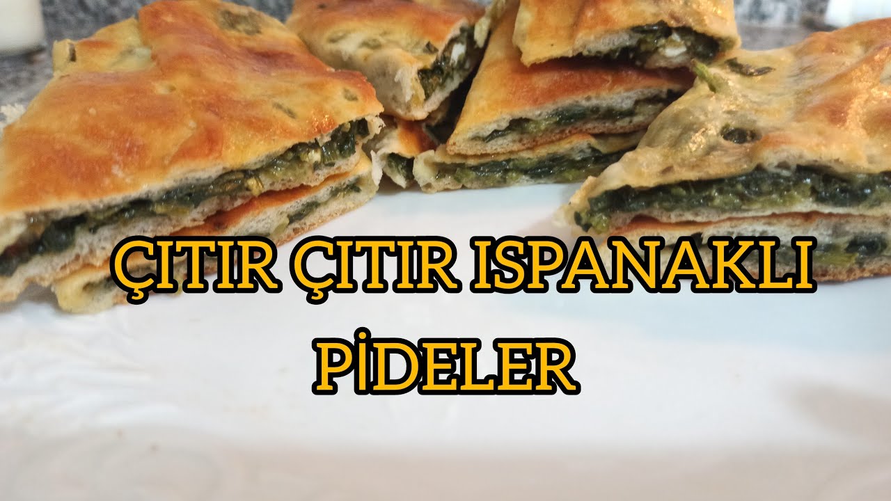 ISPANAĞI SEVDİREN TARİF👌 Ispanaklı #pide nasıl yapılır? afiyet olsun