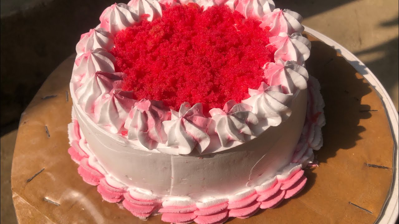 Red velvet cake recipe with whipped cream homemade red velvet cake #redvelvet #cake #whippedcream 