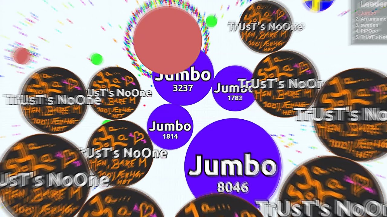 Destroying Teams in AGARIO.... while teaming?!