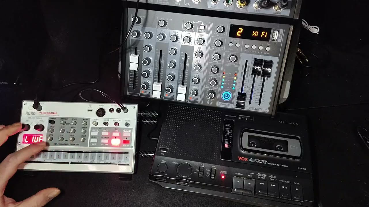 Volca Sample 2 Casette Recording Test 1
