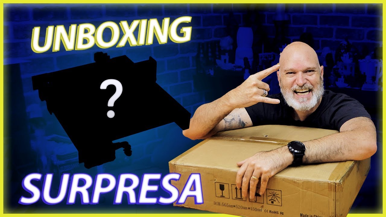 CNC a Laser Enjoywood - Unboxing Surpresa? - 10W de Pot&ecirc;ncia ou 60W?