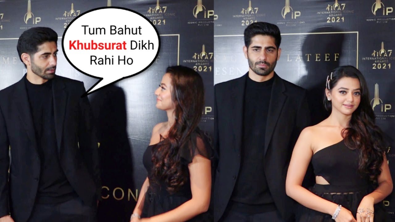Ishq Mein Marjawan 2 - Helly Shah And Rrahul Sudhir Together At International Iconic Awards 2021