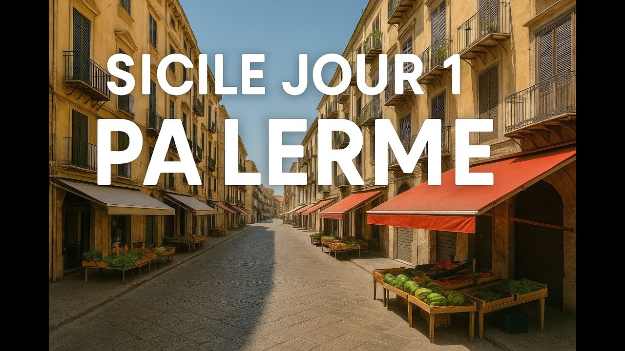 332 🇮🇹 Sicile Jour 1 Palerme