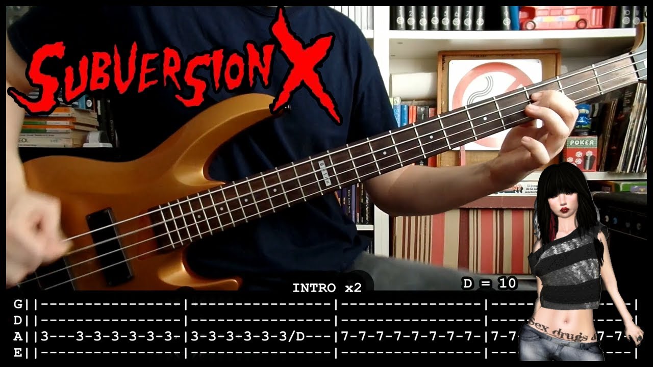 SUBVERSION X - Tu calor ☀️ (BASS cover with TABS & lyrics)