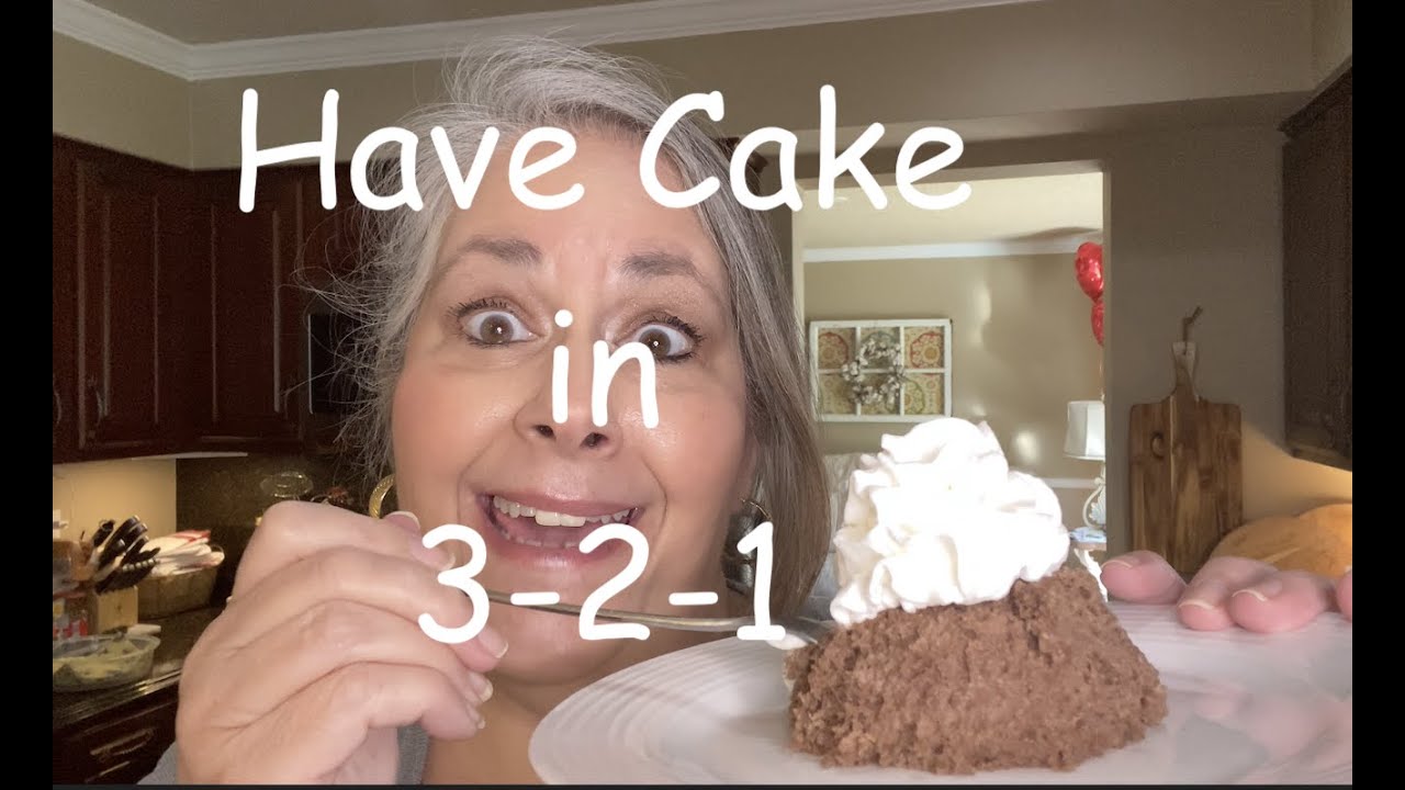 3-2-1 Cake…When You Gotta Have It ~ 2 Ingredients