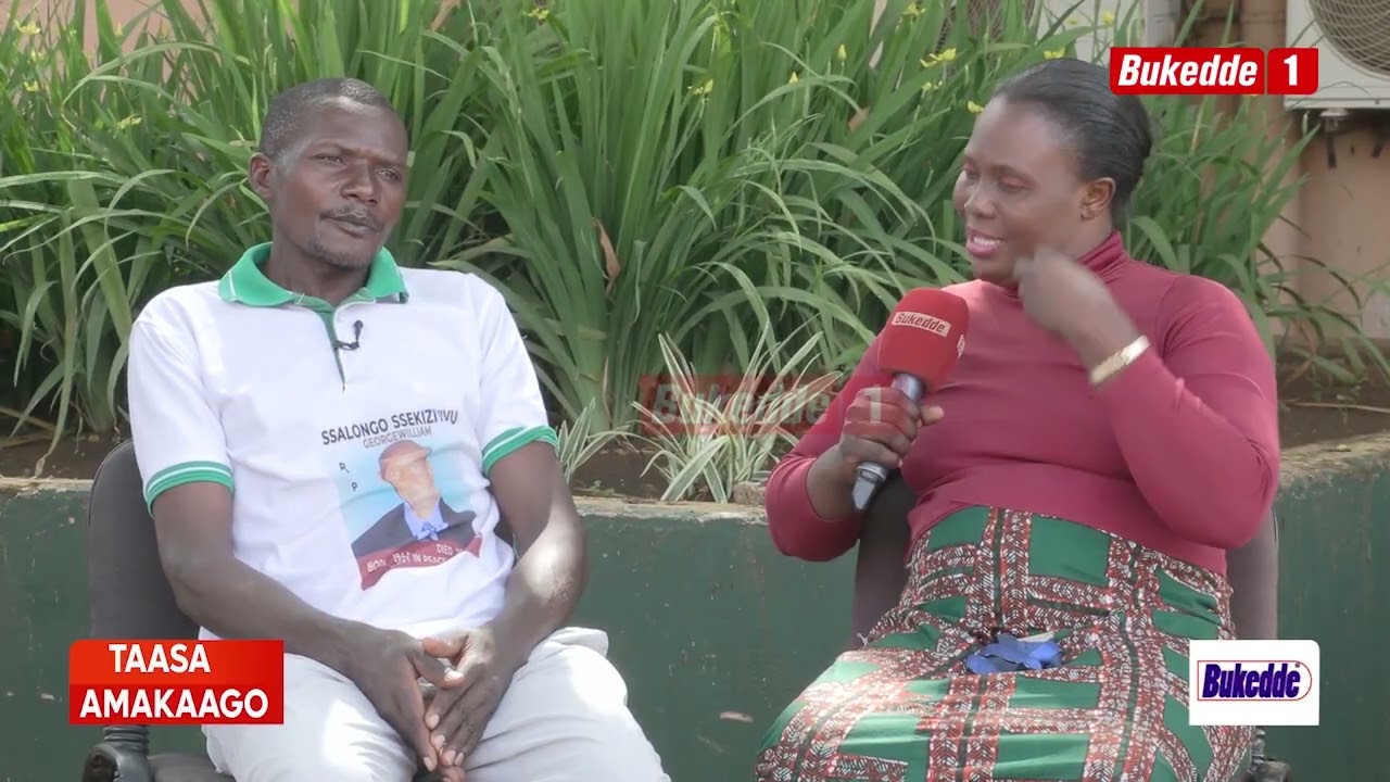 Taasa Amakago Wuuno Ssemaka yazaala abaana 17 naye nga Munaana ku bbo baliko abasajja ababakaayanira