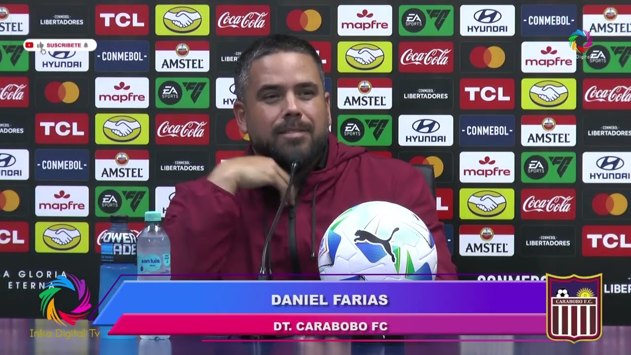 Conferencia de prensa de Carabobo FC tras perder por penales con Sporting Cristal 11/03/2026