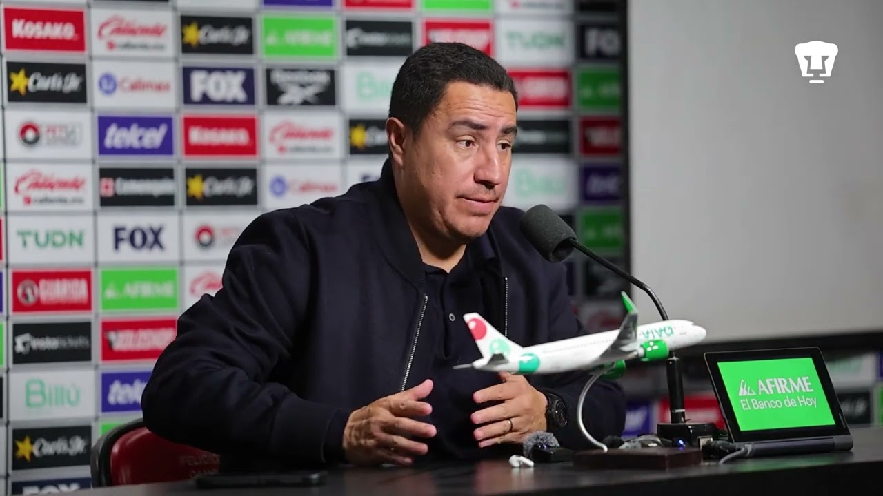 Conferencia de prensa con Efraín Juárez al término del partido ante Xolos de Tijuana