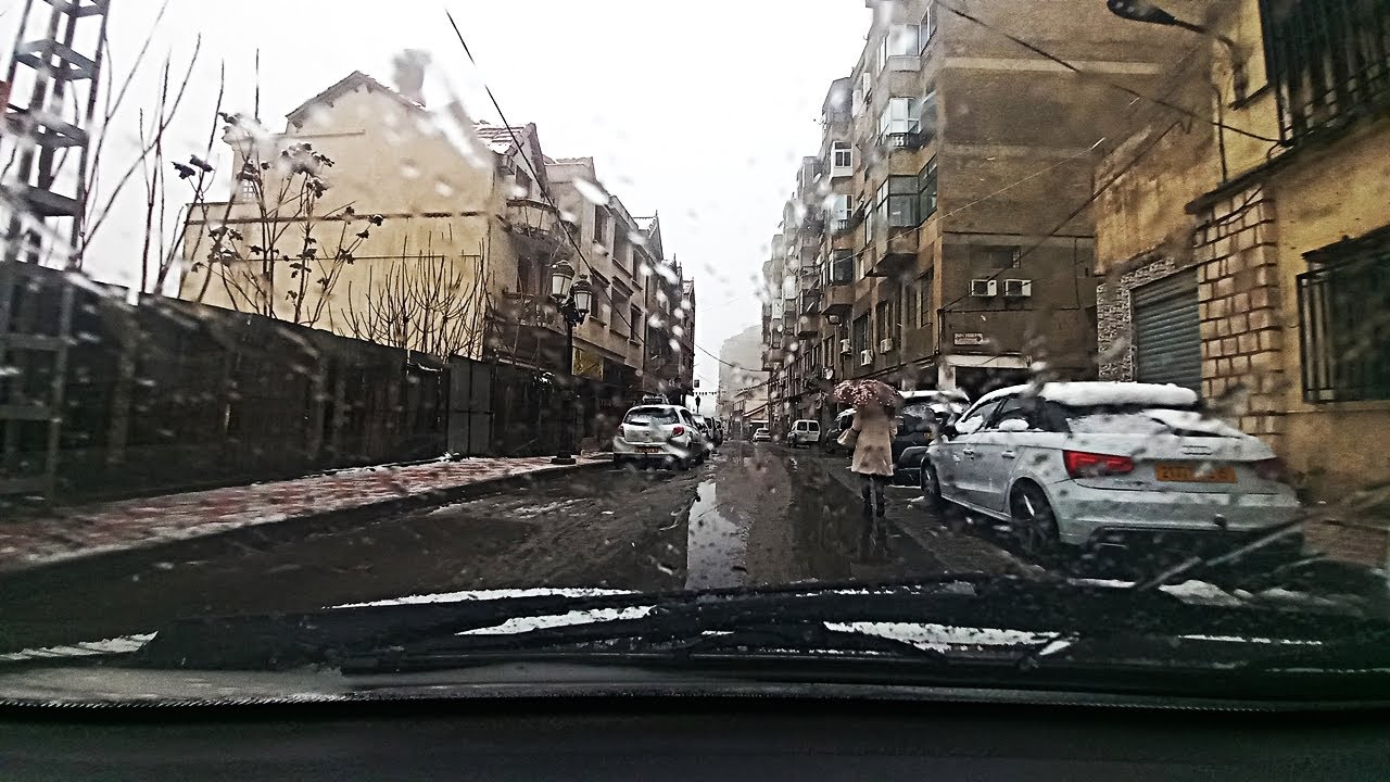 La Neige Sur Les Hauteurs  /Balade à Ain El Hammam 