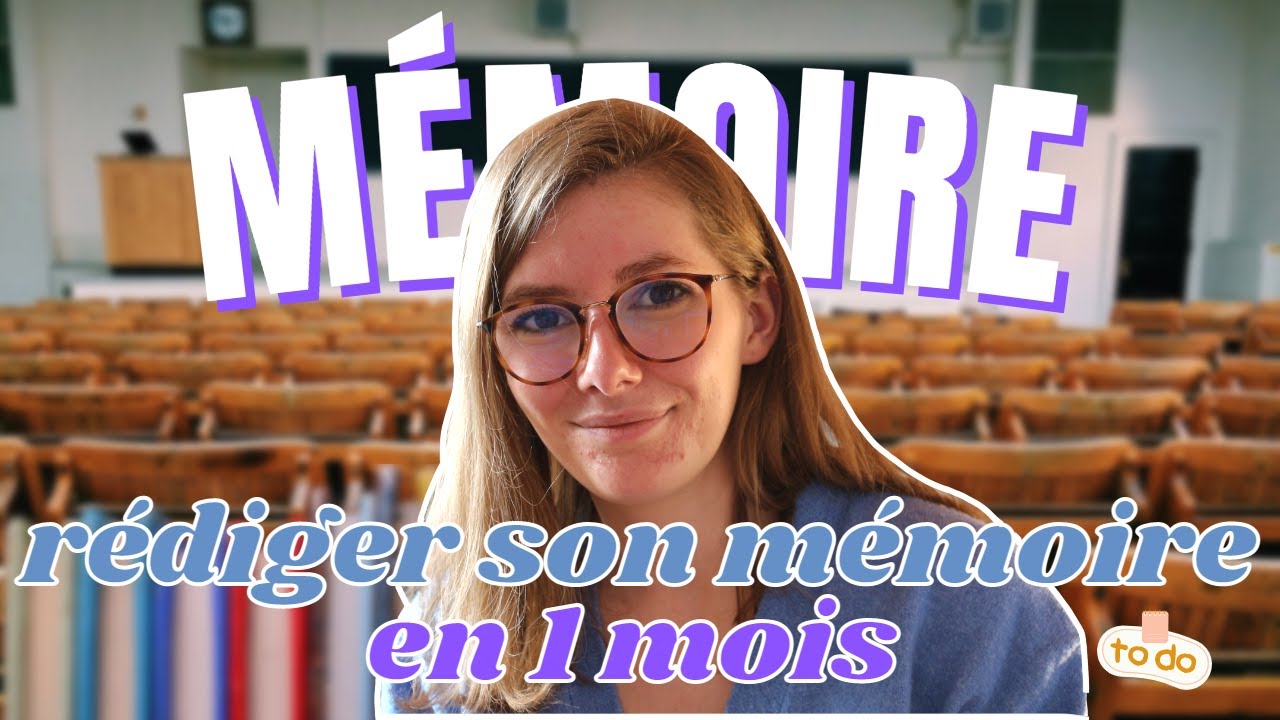 📚 RÉDIGER SON MÉMOIRE EN 1 MOIS I Rédiger son mémoire rapidement et sereinement •PIMP' TON MÉMOIRE•