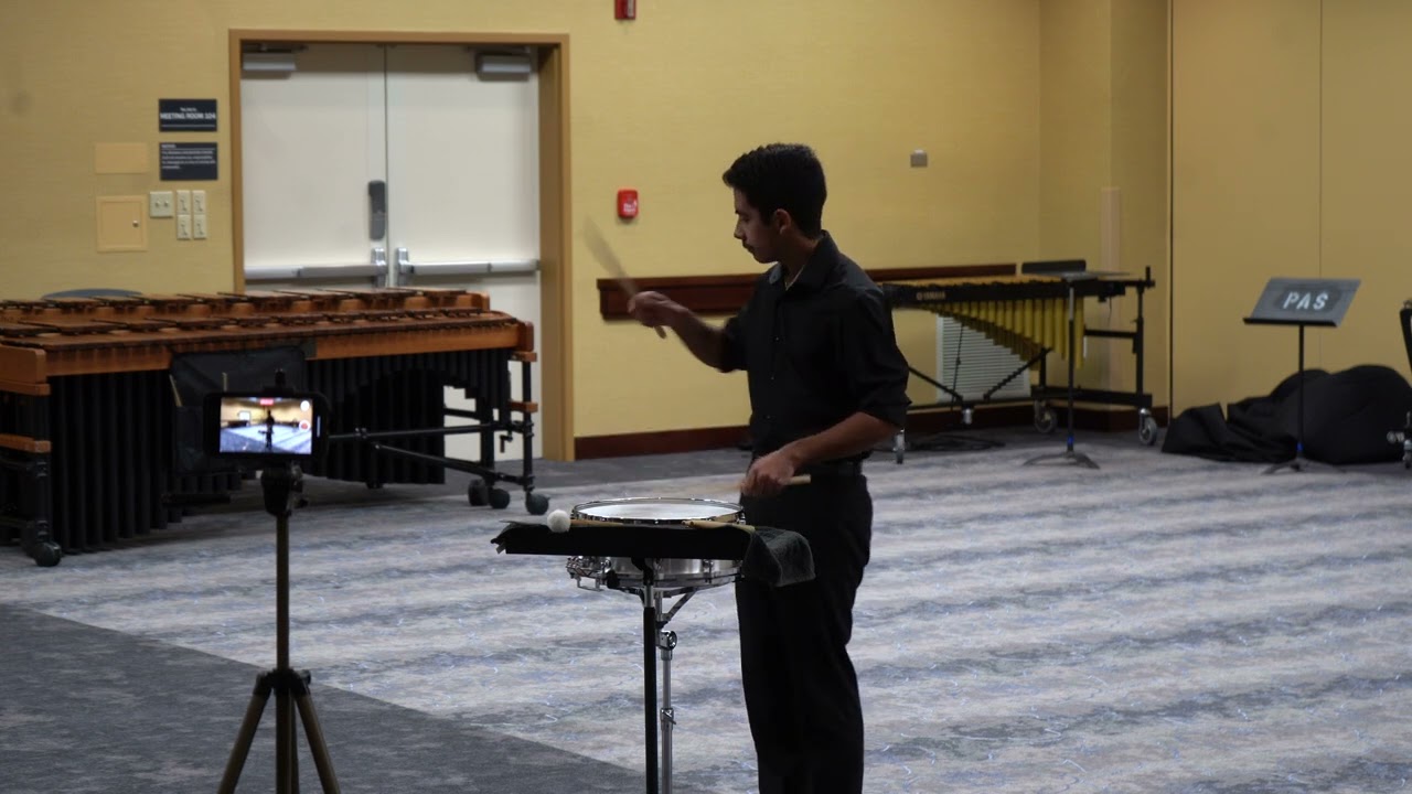 1st Place Concert Snare I&E - PASIC 2024