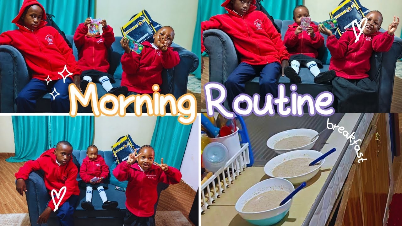 SCHOOL DAY MORNING ROUTINE🌄#subscribe #share #morningroutine @HILKIAMIRARI