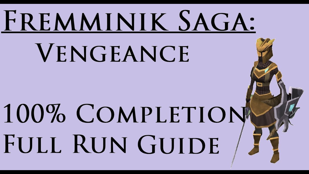 RSMini: Fremminik Saga - Vengeance 100% Completion Guide