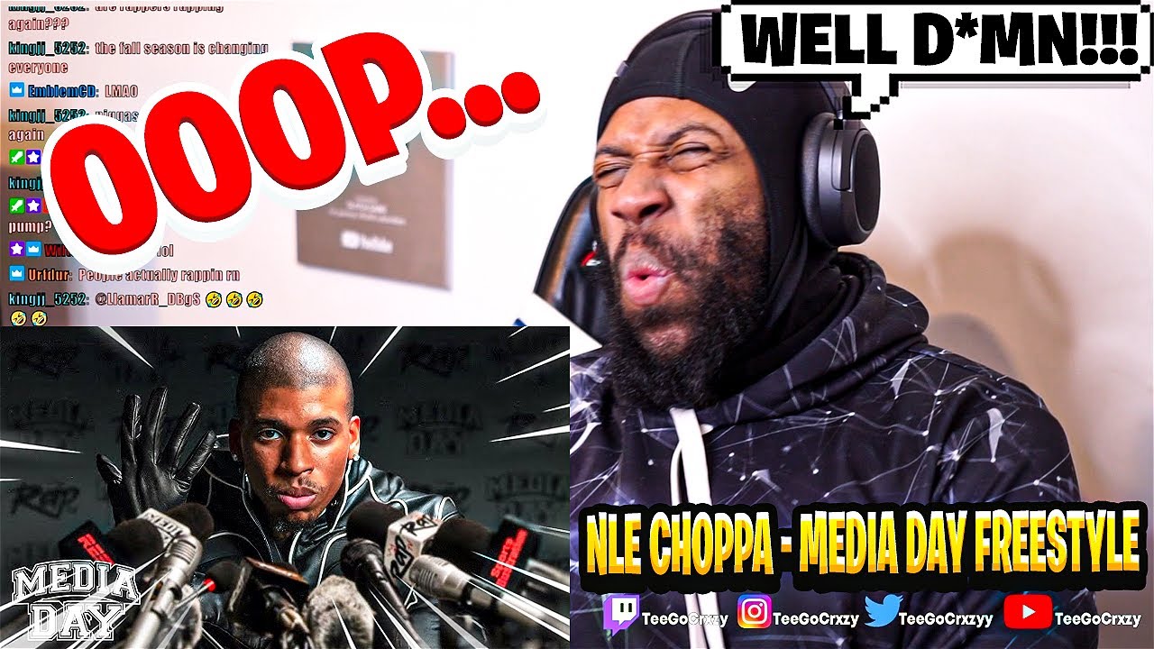 BLACK AIR FORCE ENERGY БОЛЕЕ 9000!!! NLE The Great - Media Day Freestyle (РЕАКЦИЯ)