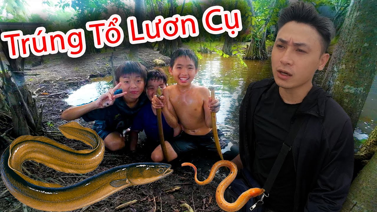 Hậu Cáo - Cùng Đệ Tử Móc Cua Trúng Tổ Lươn Đồng Cụ Tổ