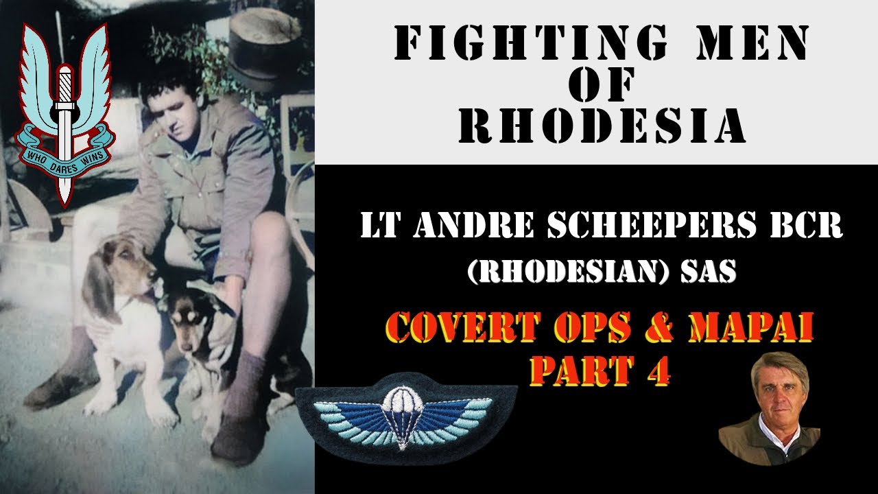 Fighting Men of Rhodesia ep231| Lt Andre Scheepers BCR | SAS