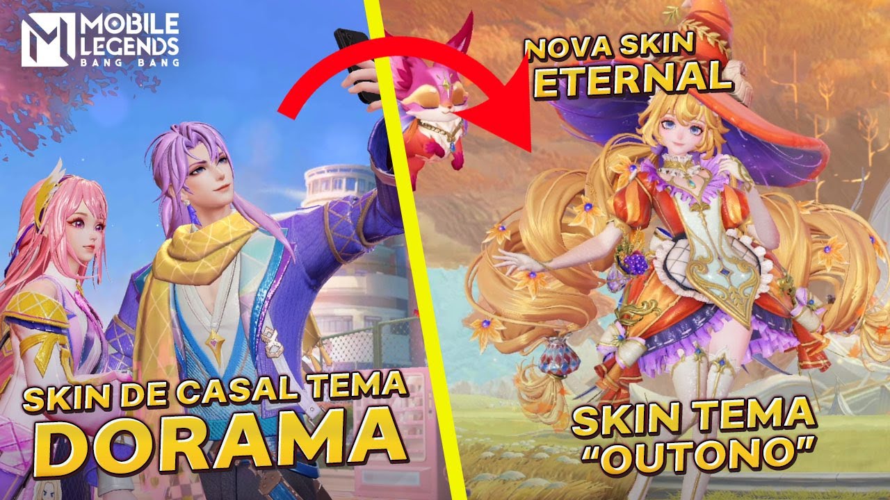 Todas 11 Novas Skins | Skins de 