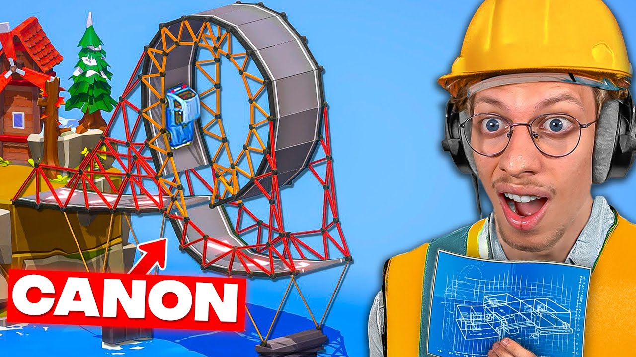 J’ai CONSTRUIS les PONTS les plus STUPIDES qui existent (pour casser le jeu | Poly Bridge)