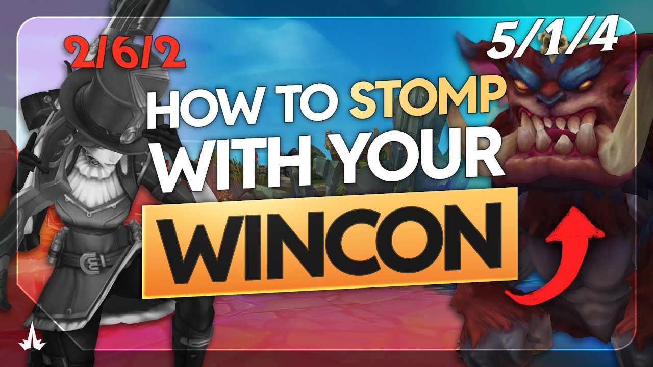 How to PLAY AROUND YOUR WINCON and WIN THE GAME