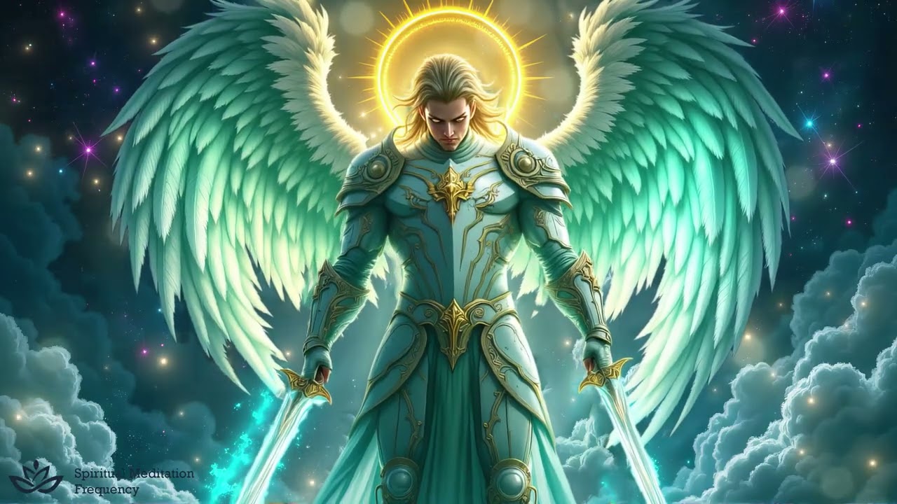 Archangel  Michael ♪ Listen For 15 Minutes ♪ Destroying All Dark Energy And Evil, Attracts Health...