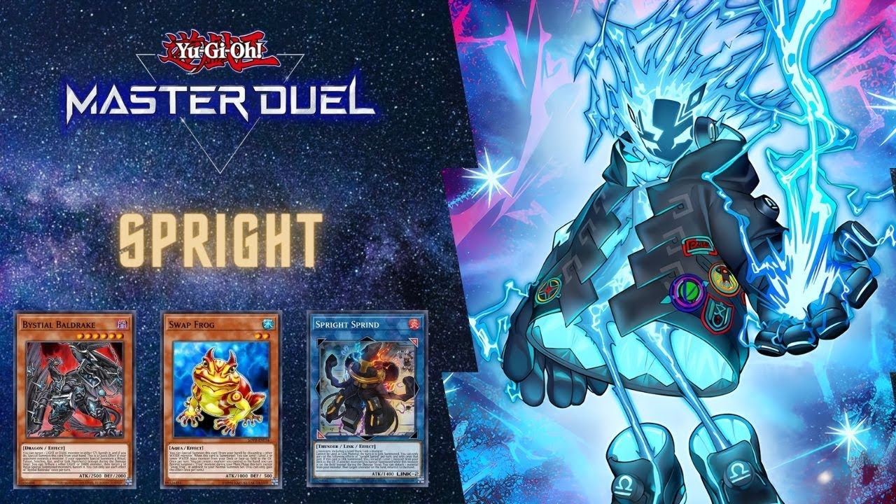 SPRIGHT - Best Level / Link / Rank 2 Summon monster in Master Duel! [ Yu-Gi-Oh! Master Duel ]