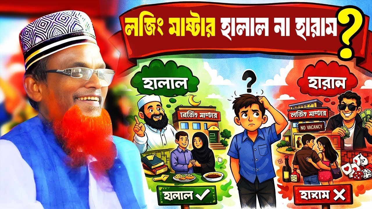 লজিং মাষ্টার | রুহুল আমিন যুক্তিবাদি | Ruhul Amin Juktibadi | ‍ama waz tv