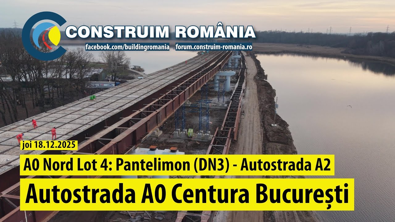 Autostrada de Centură București #A0 Nord Lot 4 | #UMB | 2025.12.18