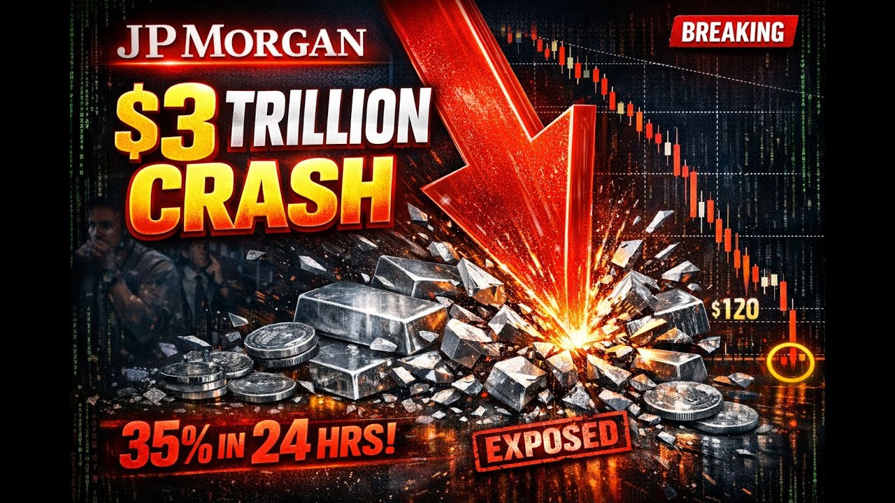 JP Morgan Just SOLD at the Exact Bottom - The $3 Trillion Silver Crash They Don’t Want You to Know