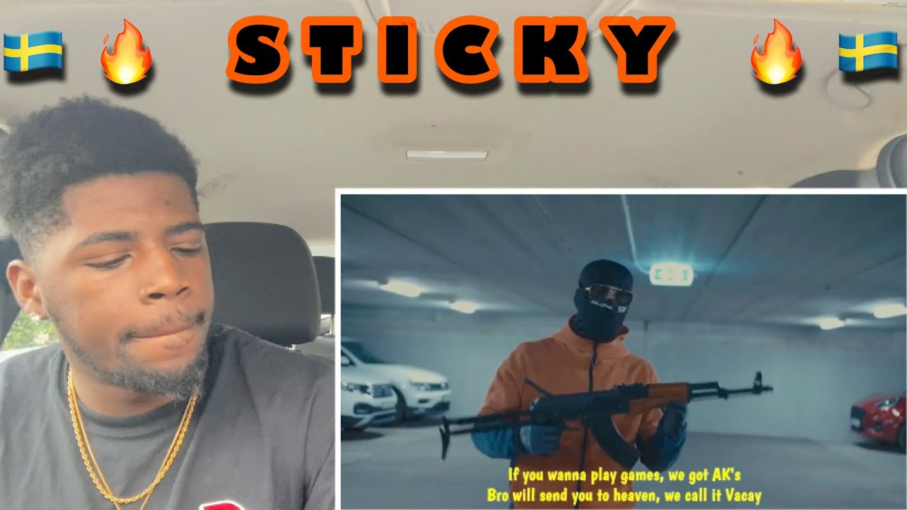 🇸🇪🔥American Reacts Too Swedish Drill Rap Sticky “No Names” (ENGLISH SUBTITLES) CEO Reaction