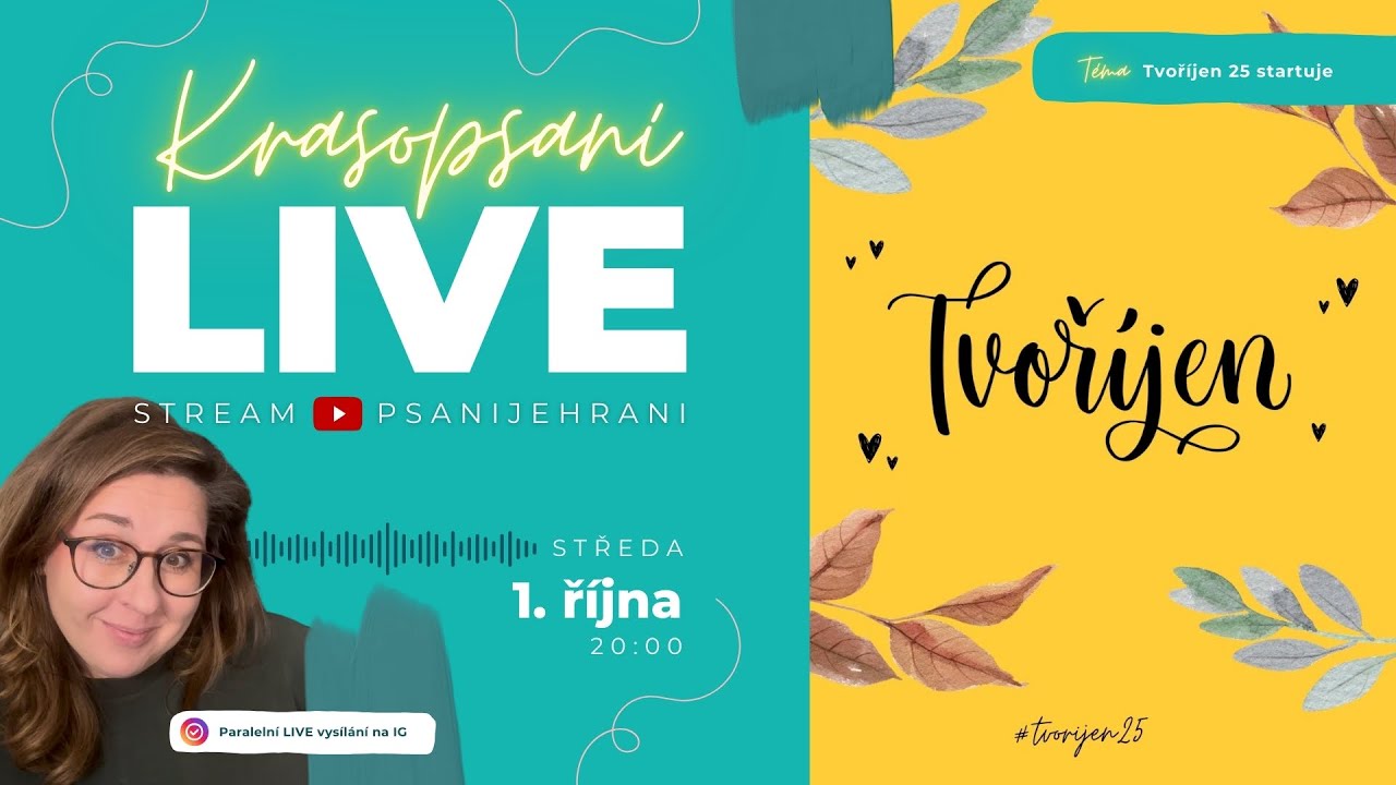 Zahajujeme Tvoříjen 25!