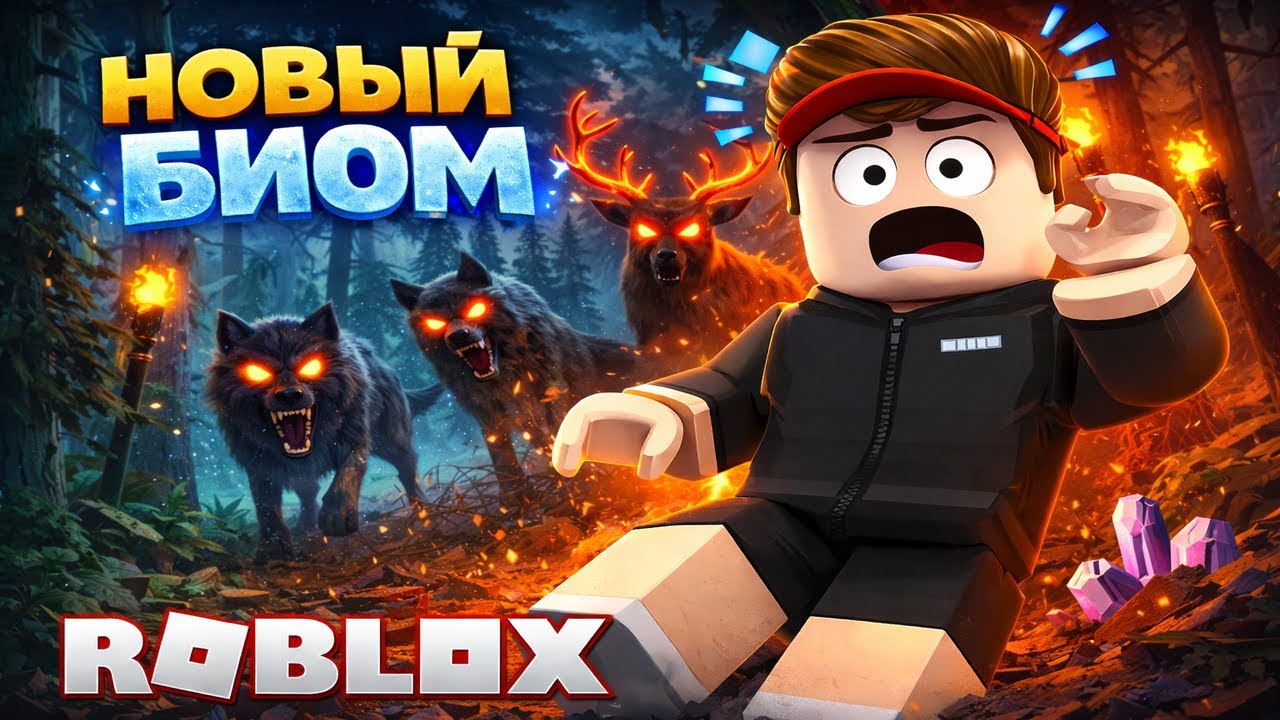 НОВЫЙ БИОМ в 99 НОЧЕЙ ROBLOX— ЭТО БЫЛА ОШИБКА 😱
