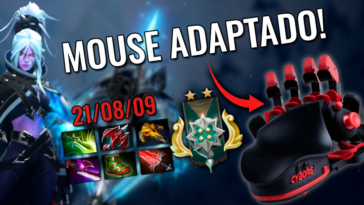 ELE JOGA S&Oacute; com UMA M&Atilde;O?! - COACH de DROW ARCHON 2