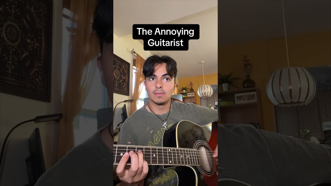 Types of ACOUSTIC GUITARISTS 😀
