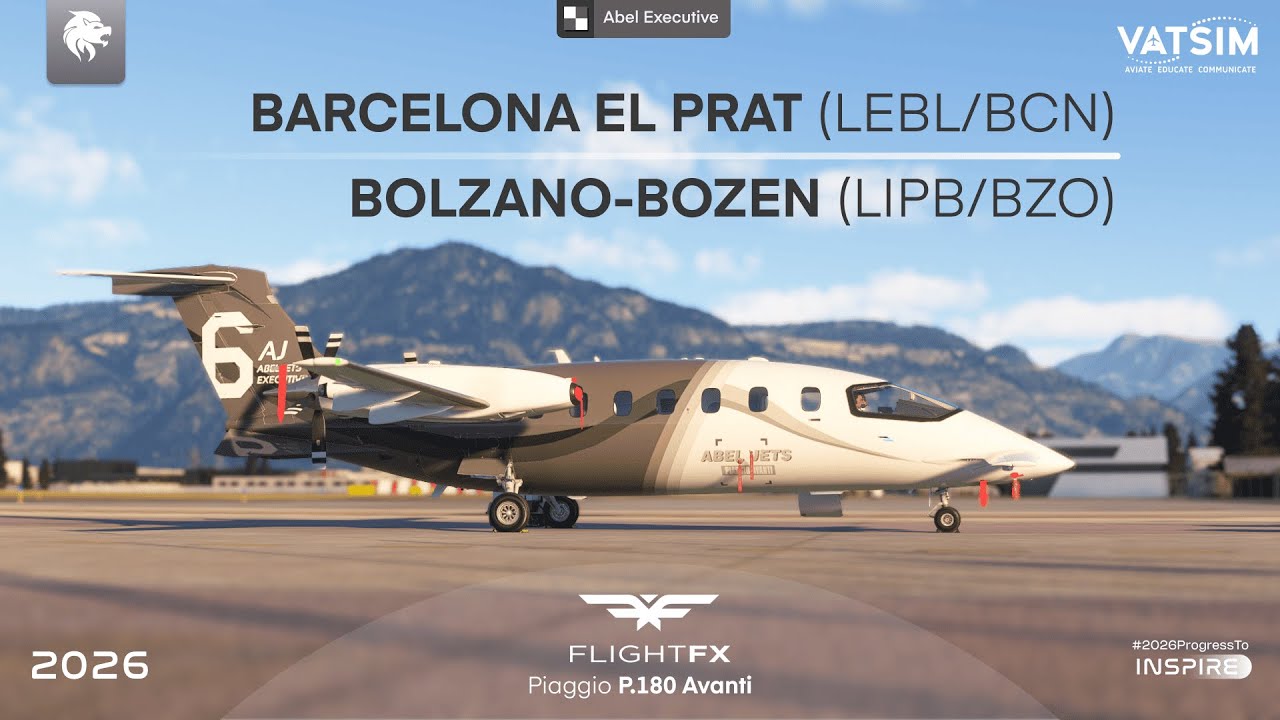 🔴 Microsoft Flight Simulator: Skiing in the Alps - Barcelona to Bolzano | VATSIM Livestream 🔴
