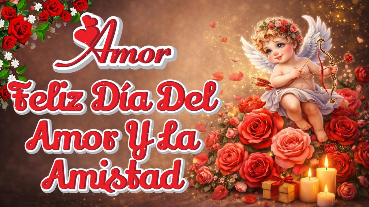 AMOR💝 FELIZ DIA DEL AMOR Y LA AMISTAD 🌹💝Feliz San Valentin