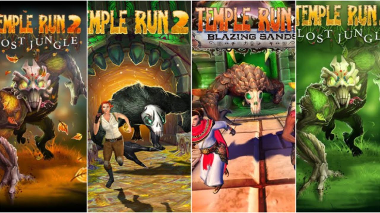 Temple Run 2 All Demon Monkeys Revealed #templerun2 #templerun #temple